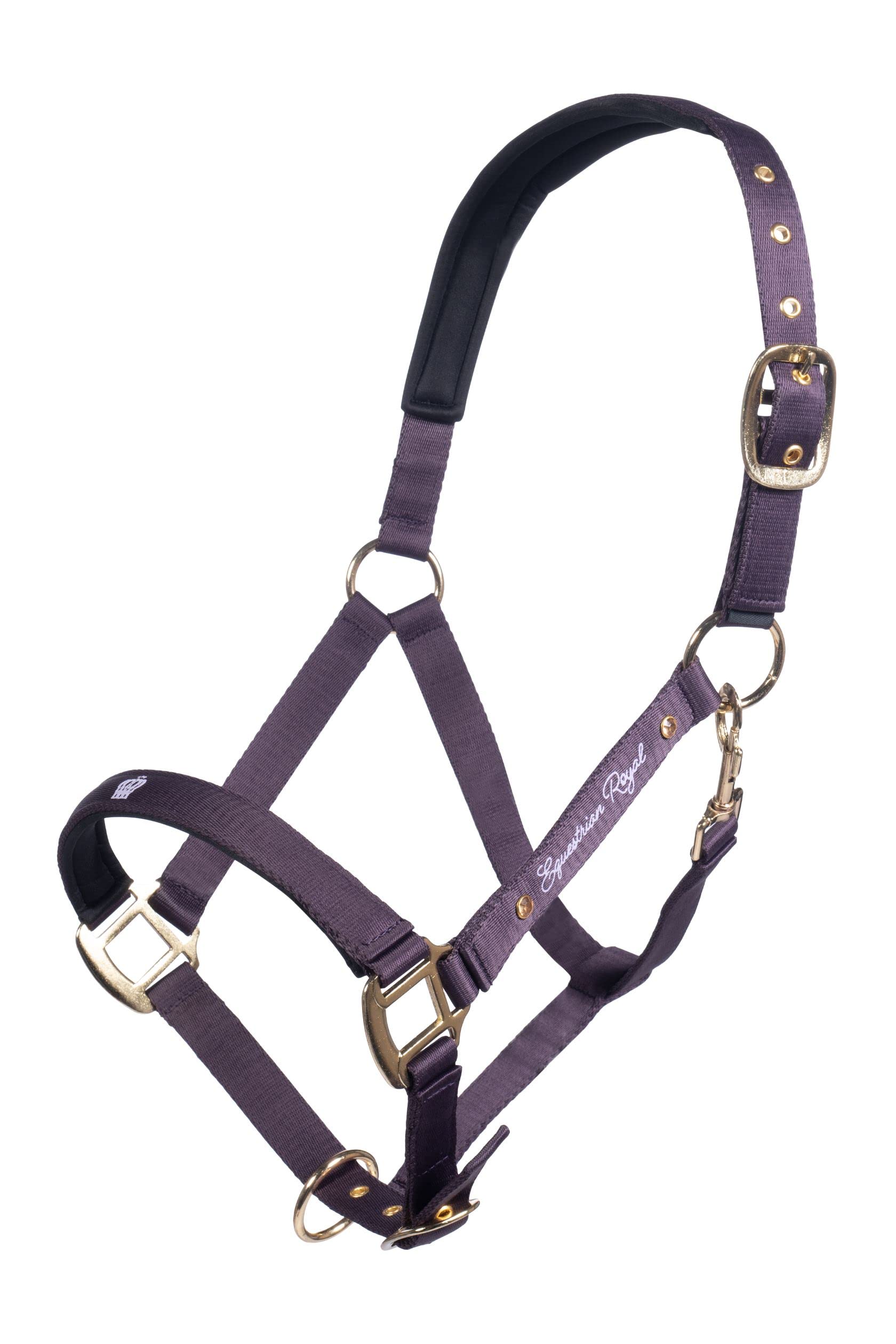 HKM Lavender Bay Headcollar 3300 Dark Purple Warmblood