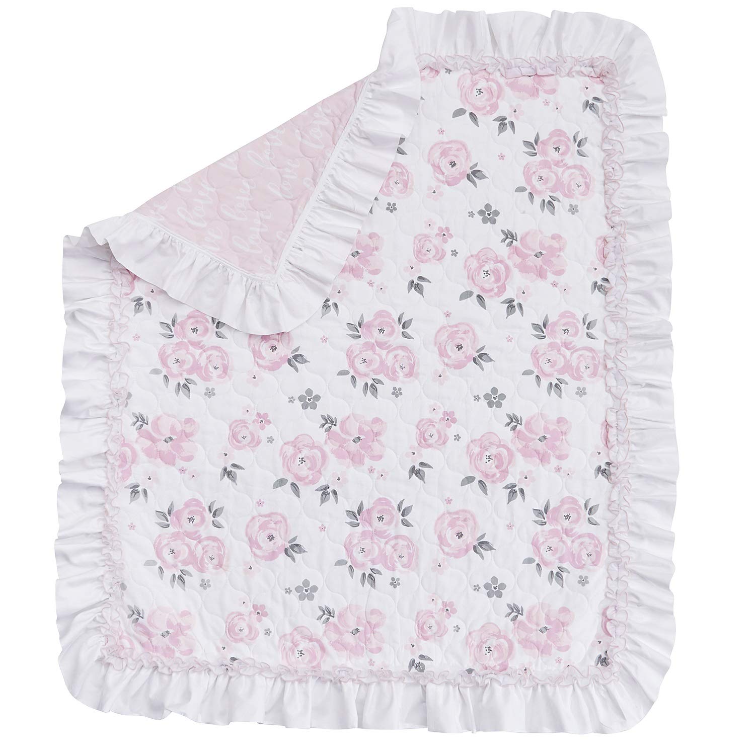 Wendy Bellissimo Super Soft Plush Baby Blanket Reversible