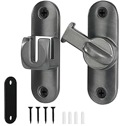 Qkenvo Flip Door Latch Gate Latches 90/180 Degree
