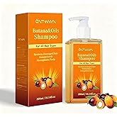 Batana Oil Shampoo for Hair Growth with Rosemary & Biotin - Natural Thickening & Strengthening Formula for Women & Men - Sulfate Free Moisture Repair for Dry, Damaged, Curly & Black Hair (10.14 Fl Oz)