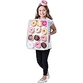 Dress Up America Doughnut Box Costume for Kids - Donut Costume Set - Includes An Adorable Tunic and Headband