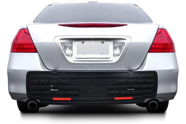 Fh Group Universal Fit Rear Bumper Guard Protection Bumperbutler for Cars, Suvs, Vans, and Trucks Black