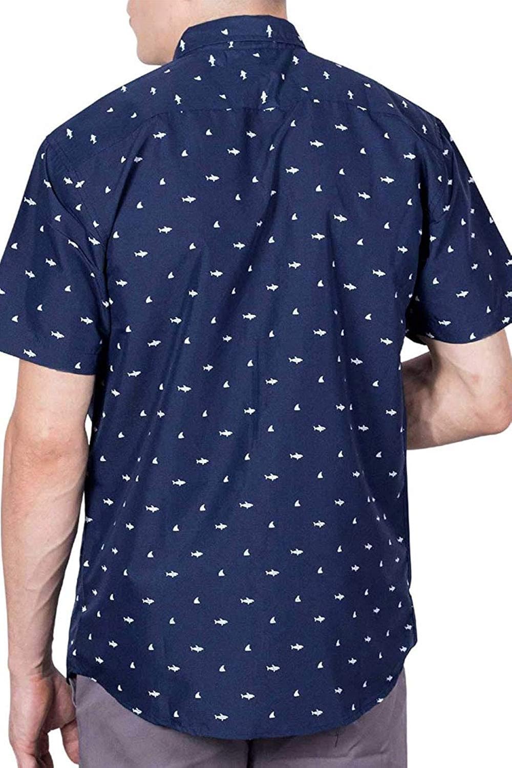 Visive Mens Short Sleeve Button Down Printed Shirts - Over 45 Novelty Prints Sizes S - 4XL at  Men’s Clothing store