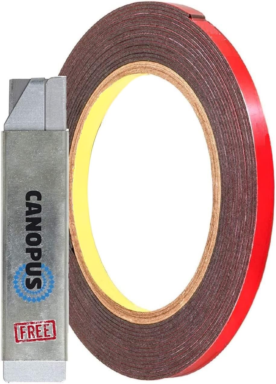 CANOPUS Double Sided Tape Extra Strong (6.35 mm x 4.5 m)