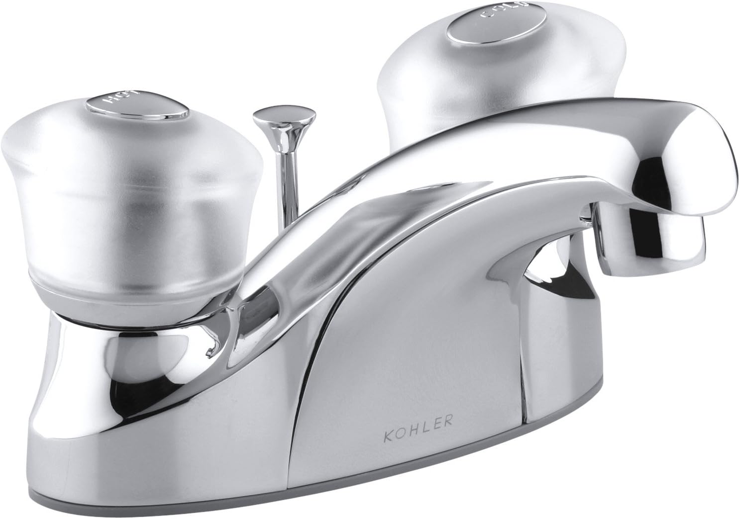 Kohler K 15241 7 Cp Coralais Centerset Lavatory Faucet Polished