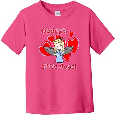 daddy's little angel shirt