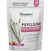 Himalaya Raspberry Lemon Psyllium Husk Powder, Daily Fiber Supplement for Digestive Health & Regularity, Sugar-Free, Gluten-Free, Vegan, No Artificial Colors, Easy-to-Mix, 12 oz (340 g)