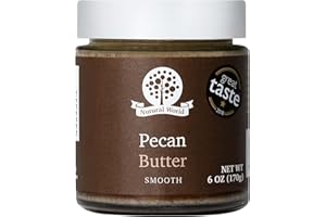 Nutural World - Smooth Pecan Nut Butter 6 Oz (170g) - 100% pure single ingredient