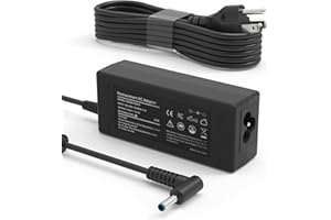 GDTOWD 45W Charger Compatible with HP Laptop with Smart Blue Tip- for Stream 11 13 14 Pavilion x360 11 13 15 17 Elitebook/Pro