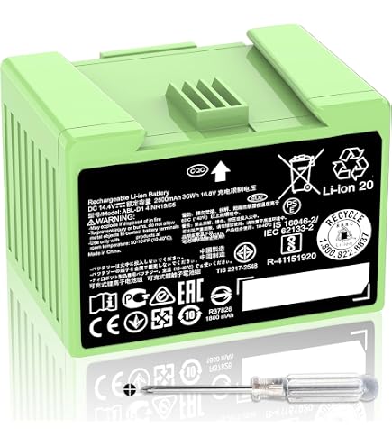 Amazon.com: ABL-D2 Battery for iRobot Roomba j5+ j6+ j7 e5 e6 i1