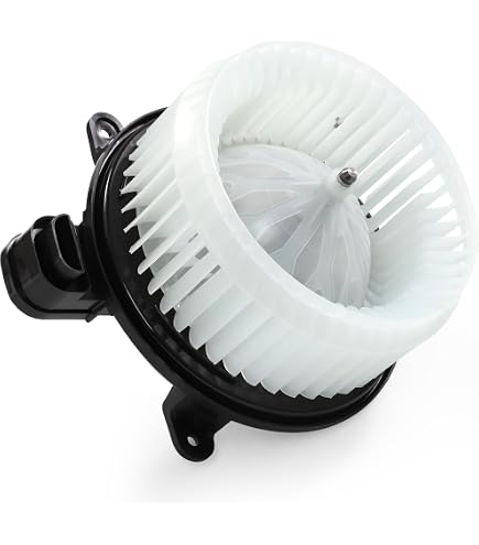 Rear Heater Blower Motor With Fan Cage For Toyota Sienna (2011-2018) & Sequoia (2008-2018) - 12V, 2-Pin, Single Speed - View #3
