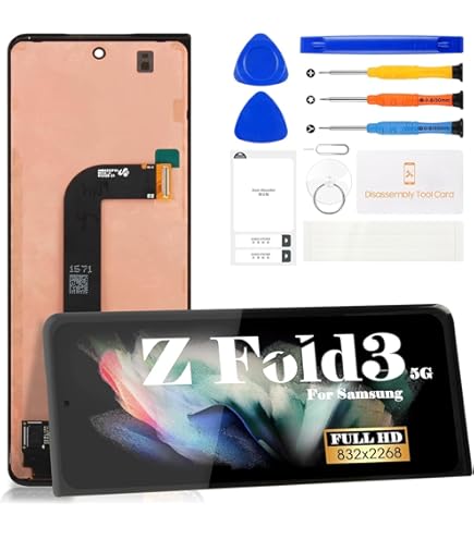 Amazon.com: Original for Samsung Galaxy Z Fold 3 Inner Foldable