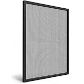 Metro Screenworks Custom Window Screen Fully Assembled, Black Frame | Custom Window Screens Come Assembled and Ready to Install, Pre-Framed Mesh Window Screen Replacement for Home, Patio, Porch