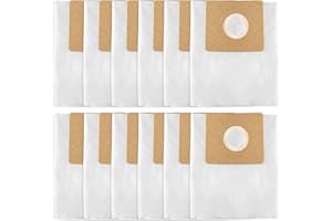 GUDOTRA 12 Pack Replacement Type A Filter Bags for 1.5 Gallon Vacuum Replace Part 90667 SV-9066700