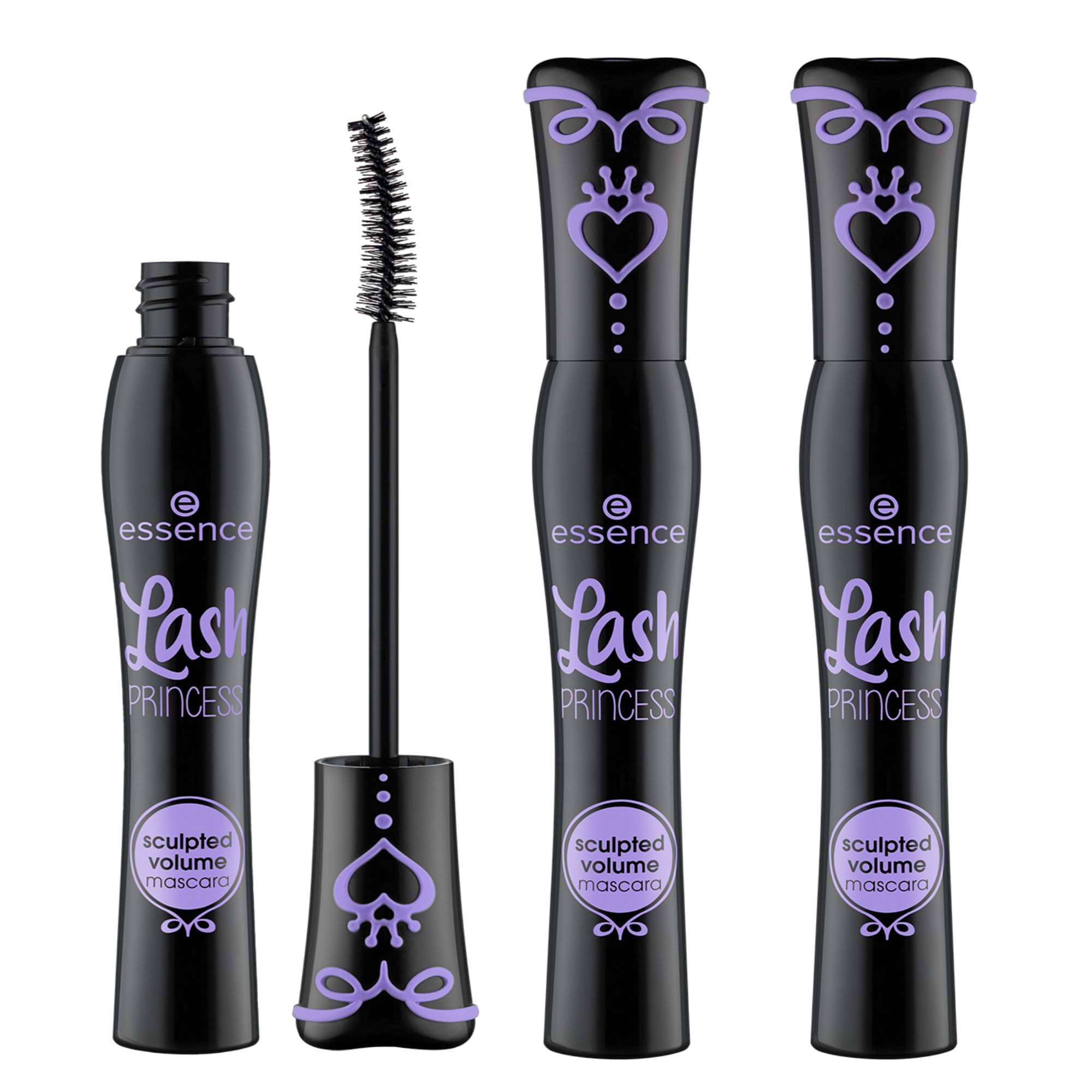 essence | Lash Princess Sculpted Volume Mascara | Paraben Free | Cruelty Free - Black (3-count)