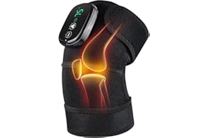 ERHIVORA Knee Massager with Heat and Vibration, Knee Heating Pad for Arthritis with Massage