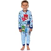 PJ Masks Toddler Boys' Gekko Catboy Owlette Hero Footless Sleeper Pajama