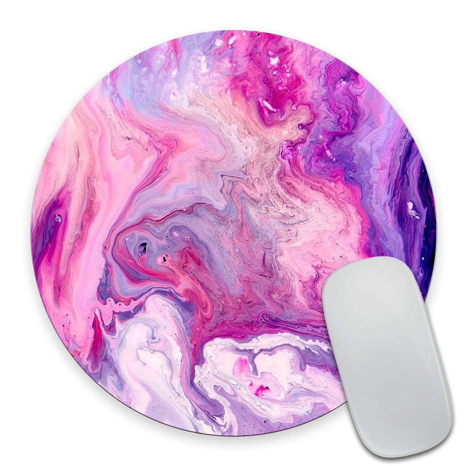 Wasach Marble Mousepad, Office Decor, Purple Mouse Pad