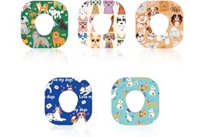 10pcs Sensor Covers for Dexcom G7, Waterproof Non-Woven Fabric Adhesive Sensor Stickers Overpatch Sweatproof Monitor CGM Cove