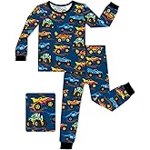 babee Reshinee Bamboo Viscose Toddler Pajamas Boys Girls Baby 12M-8Y Pjs Sets Kids 2pcs Snug fit Long-Sleeve Sleepwear