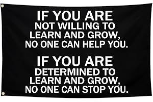 NASIAN Discipline Motivational Flag 3x5 Ft Inspirational Motivational Flags for Room Guys Cool Flag for Home Gym College Dorm Man Cave Flag Motivational Wall Decor Poster Banner