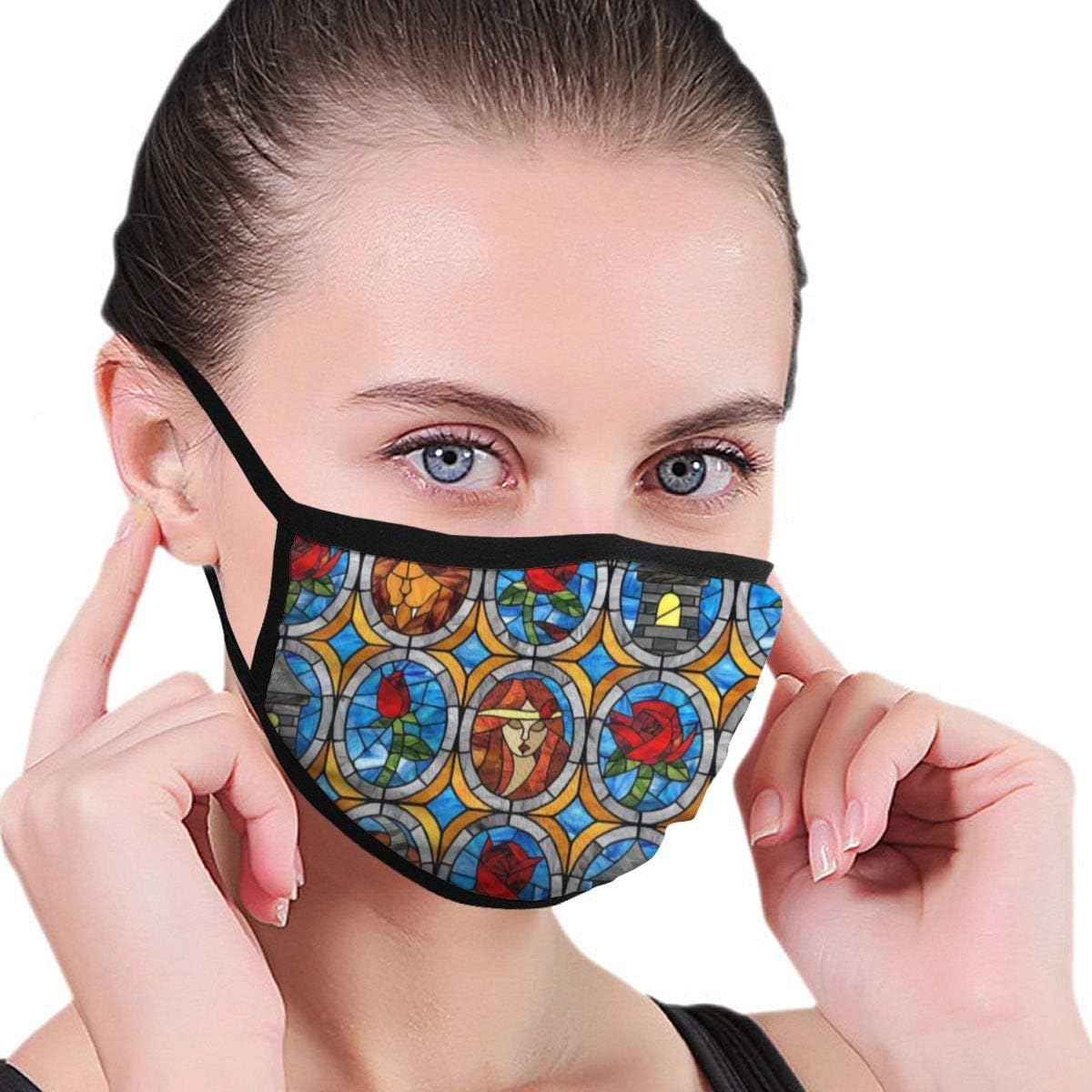 NGuns Colorado Logo Avalanche Washable Breathable Multi-Usage Anti-dust Face Cover Reusable Dustproof Mouth Cover