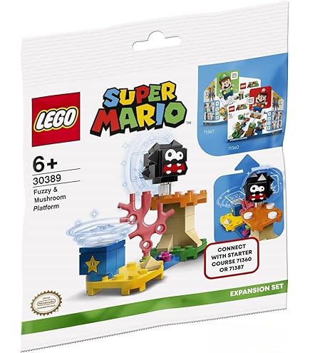 Amazon.com: LEG Lego Super Mario Super Mushroom Surprise Expansion