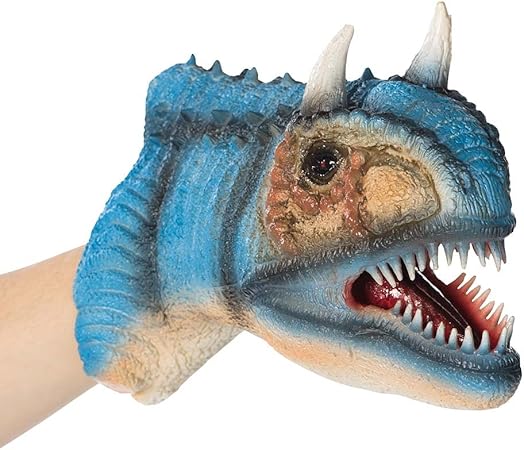 carnotaurus hand puppet