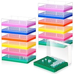 Kingdder 12 Pcs PCR Tube Rack for 0.2ml Micro-Tubes