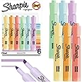Sharpie Tank Highlighters, Chisel Tip, Mild Pastel Colours, 6 Count