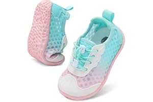 BARERUN Toddler Water Shoes Barefoot Kids Water Shoes Boys Girls Aqua Socks Quick-Dry Breathable Toddler Sandals Slip on Indoor Outdoor Walking Shoes for Beach Swim Pool