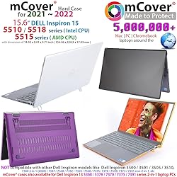 mCover Case Compatible for 2021-2022 15.6" Dell