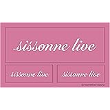 シソンヌライブ ステッカー （03ピンク）