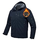 YSENTO Men Fleece Coats Military Tactical Jackets