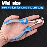 SPEEDWOX Long Reach End Nippers 5-1/2 Inch Fine End Cutters Jewelry Pliers view 5