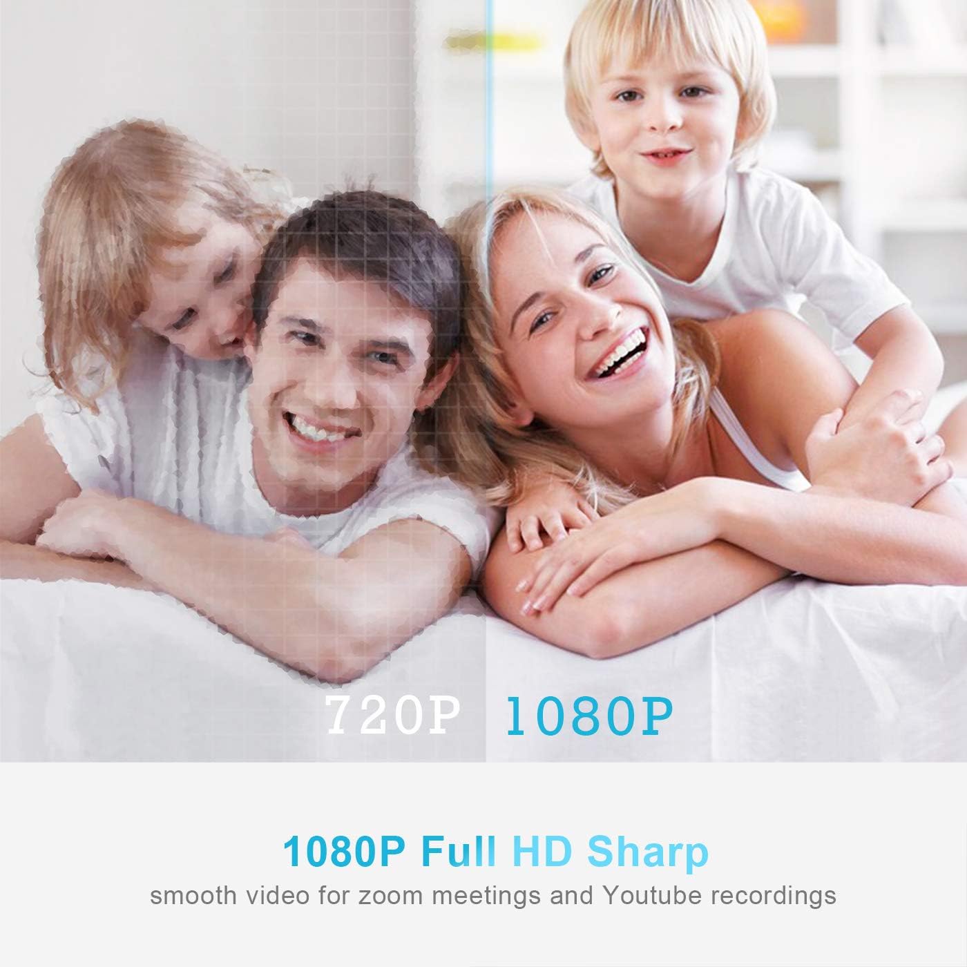 Prise De Vue Grand Angle 105 Pour Le Streaming Gaming Youtube Webcam Full Hd Usb Pour Ordinateur Portable Ou De Bureau Webcam Avec Microphone 1080p Les Zoom Micro Avec Reduction Du Bruit