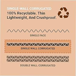 AVIDITI Cardboard Trash Cans and Recycling Bins, 40