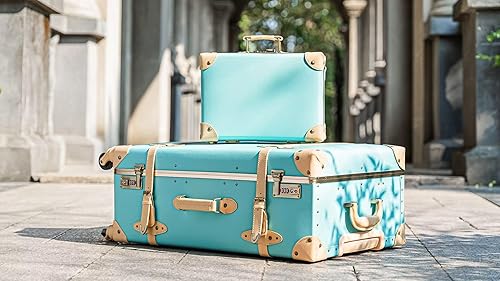 urecity Vintage Suitcase Set for Women, Vintage Luggage Sets for
