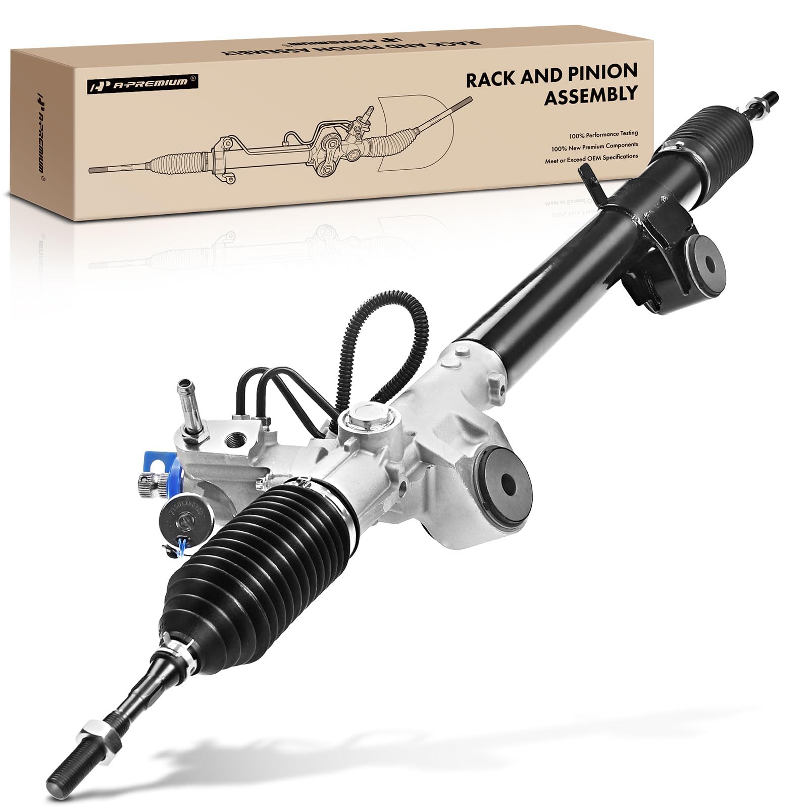 Photo 1 of A-Premium - Hydraulic Power Steering Rack and Pinion Compatible with Infiniti QX70 2014-2017, FX35 2009-2012, FX37 2013, FX50 2009, 3.5L 3.7L 5.0L, Replace# 3100217