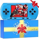 Retro Handheld Game for Kids Adults-Classic 258 Video Games with Rechargeable Battery, 3.0" LCD Screen Portable Gaming Player Plug & Play Video Games, Electronic Toy Gift for Boys Girls Birthday Xmas