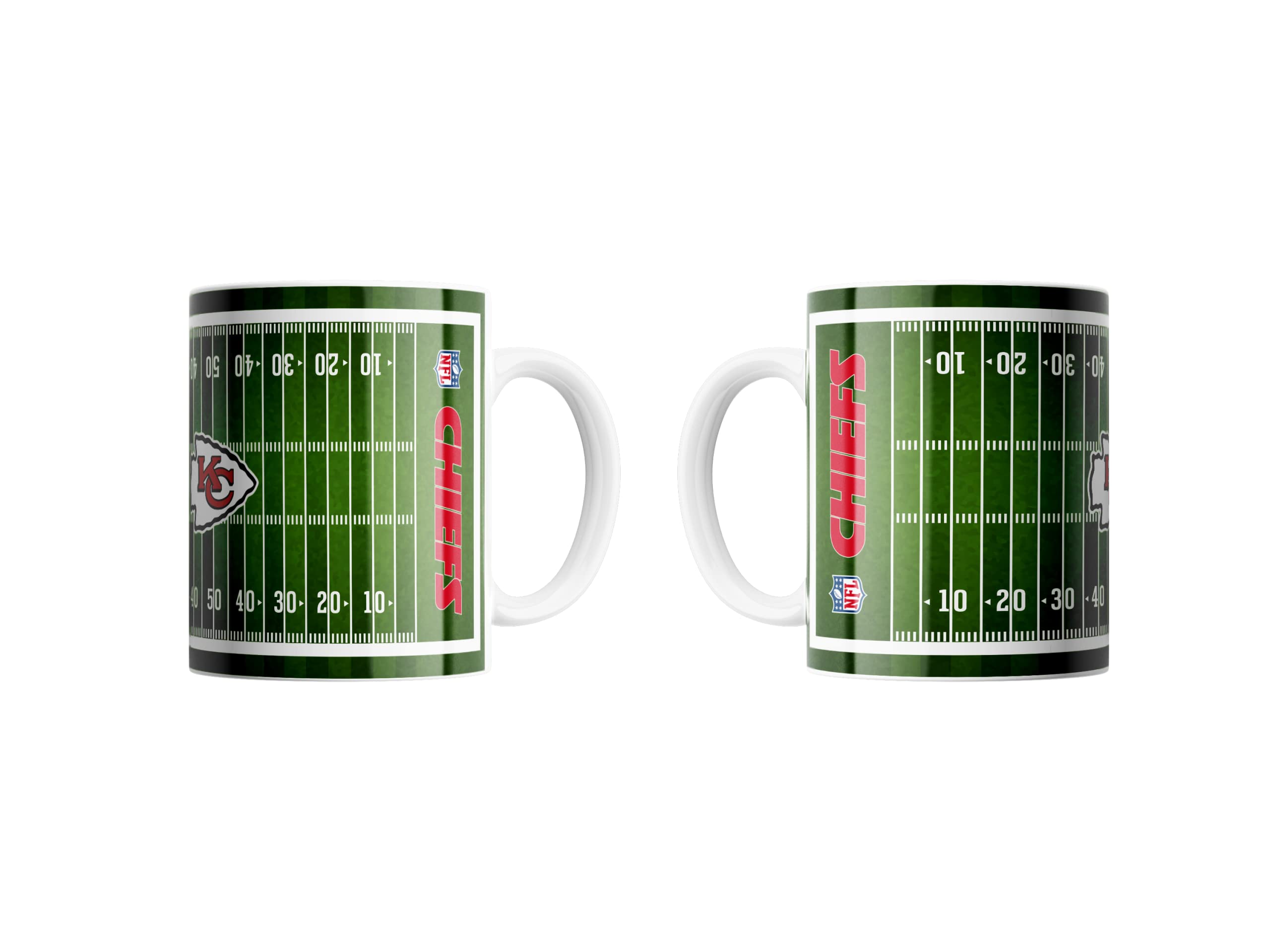 Great Branding TGBC Kansas City Chiefs Field Jumbo NFL Mug (440 ml)
