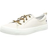 Sperry Womens Crest Vibe Casual and Fashion Sneakers Beige 9.5 Medium (B,M)
