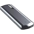 LINKUP - Premium Tool-Less NVMe SSD 10 Gbps Enclosure M.2 to USB-C | Aluminum USB 3.1 Gen 2 to PCIe Gen3 x2 Bridge Chip for Windows & Mac | Compatible with Samsung 960/970 EVO/PRO WD Black Intel