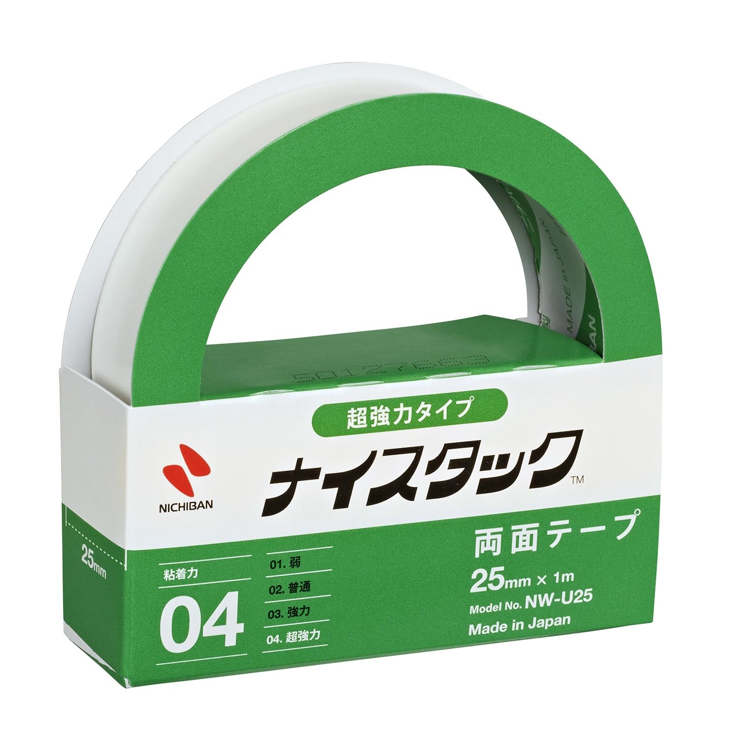 ニチバン 両面テープ ナイスタック (超強力) 25mm×1m NW-U25商品画像