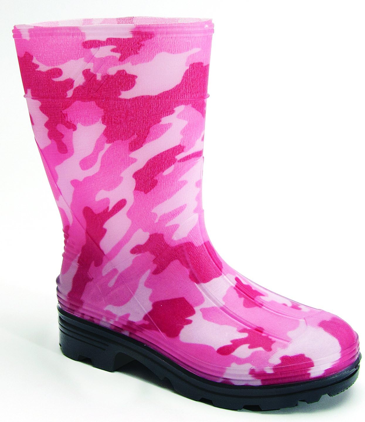 pink camo rain boots