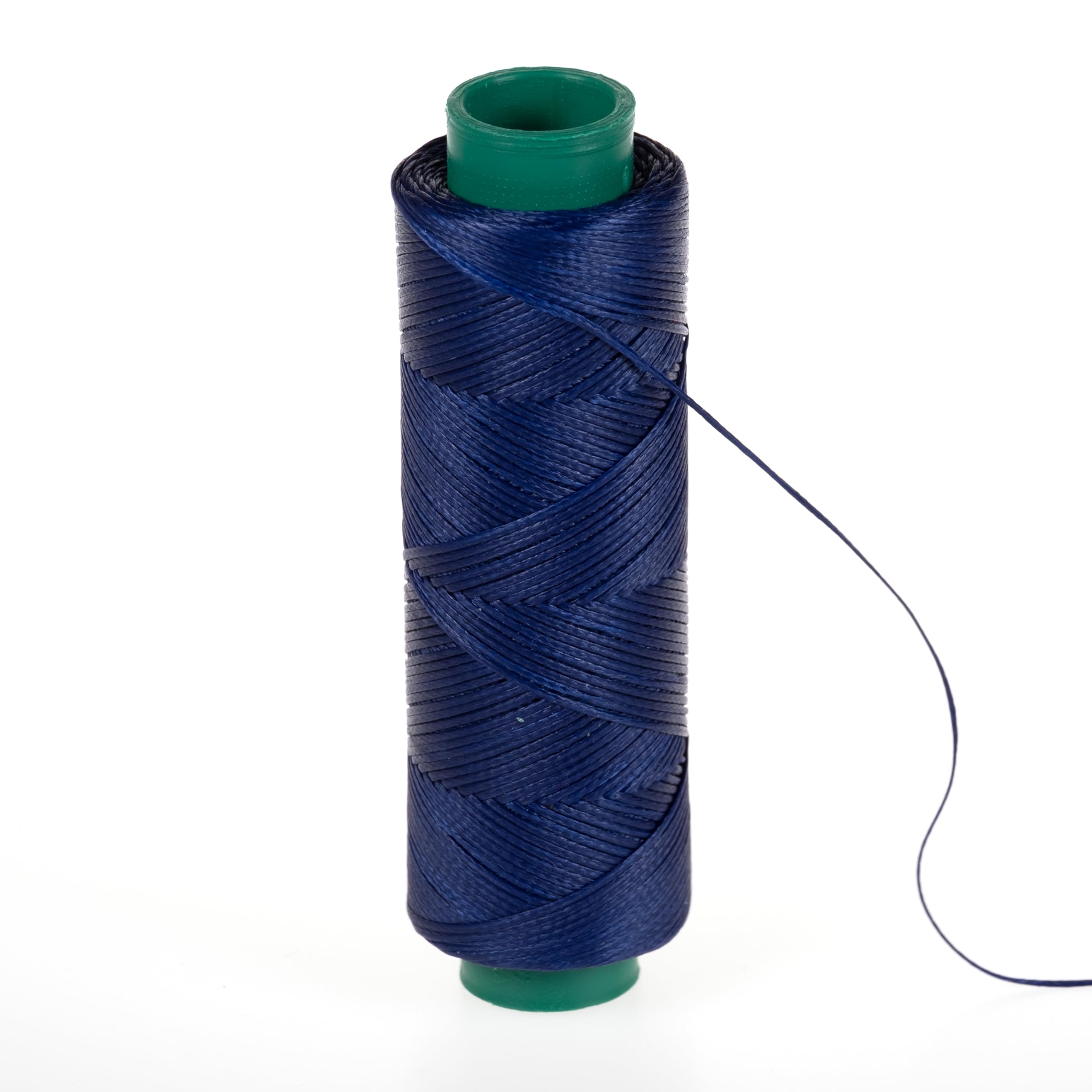 Shelver 1mm Waxed Cord for Jewellery Making, Waxed Thread, Bracelet String, Beading Cord - 100 metres (Navy)