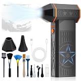 Snow Whiz Turbo Blower,130,000RPM Mini Turbo Snow Blower,Snowwhiz Turbo Blower Handheld,Turbo Breeze Electric Blower,Air Duster Cordless Cleaner for Car Windshield Winter Snow Cleaning