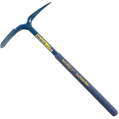 Estwing Geo/Paleo Rock Pick - 25" Geological Tool with All Steel Construction &amp; Vinyl Cushion Grip - GP-100