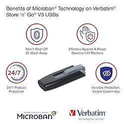 Verbatim 64GB USB 3.0 Store 'n' Go V3 Flash Drive