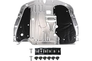 Alikali 74110-TBA-A00 Engine Splash Shield fit for Honda Civic 2016 2017 2018 2019 2020 2021 Engine Guard Under Car Shield Cover Replace 74112-TBA-A00 90674-TY2-A01